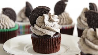 Oreo Cupcakes Recipe  Cookies and Cream Cupcakes [upl. by Aniala995]