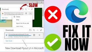 How to Fix EDGE Couldn’t Download Blocked No Permission Virus detected Network Issues [upl. by Amador]