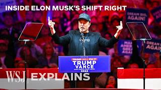 Why Elon Musk and His Tech Allies Want Trump to Win Now  WSJ [upl. by Aleron]