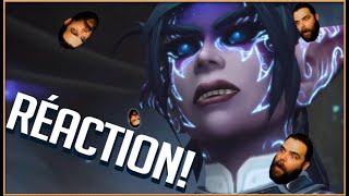 SYLVANAS VS TYRANDE  On se regarde la cinématique du patch 91  REACTION [upl. by Mauve]