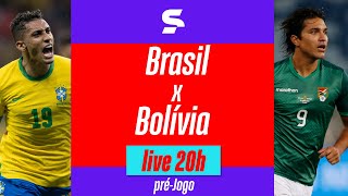 BRASIL X BOLÍVIA  PRÉJOGO AO VIVO COM IMAGENS  ELIMINATÓRIAS DA COPA 2026  sportv [upl. by Krysta952]