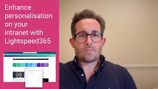 Personalised SharePoint intranet with Lightspeed365 [upl. by Marden]