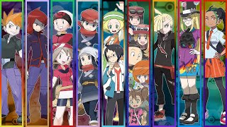 All Pokémon Rival Battle Themes GEN 19 2022 [upl. by Stimson814]