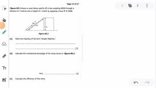 Inclined plane Physics simple machine [upl. by Aiyram]