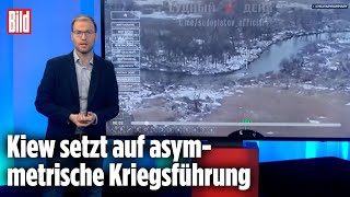 UkrainePartisanen sprengen RussenJeep in die Luft  BILDLagezentrum [upl. by Decamp]