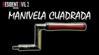 Resident Evil 2 Remake La Manivela Cuadrada amp Donde Usarla [upl. by Ajin]