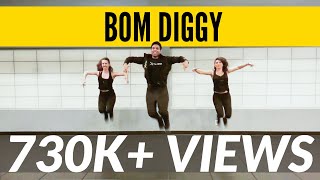 Bom Diggy  Zack Knight x Jasmin Walia  Bollywood Workout [upl. by Rutter25]