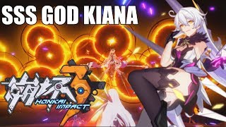 SSS God Kiana Gameplay Honkai Impact 3rd  Herrscher of the Void [upl. by Denton]