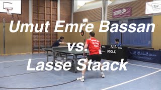 Umut Emre Bassan 2135 vs Lasse Staack 2146  Relegation Regionalliga Nord  05052024 [upl. by Nivalc652]