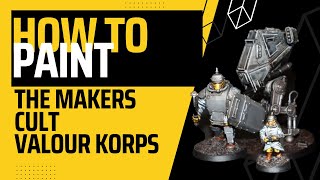 How To Paint Valour Korps [upl. by Eelarat840]