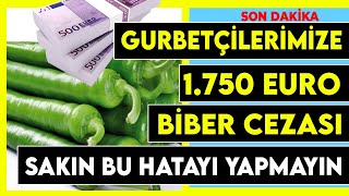 Türkiyeden dönenlere ÇOK ÖNEMLİ UYARI Bu hatayı yaparsanız ceza sizi bekliyor EmekliTV [upl. by Ahcire]