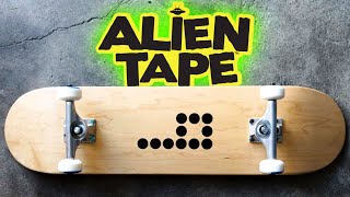 CAN ALIEN TAPE BUILD A SKATEBOARD [upl. by Asirap]