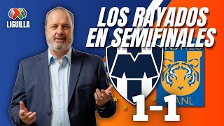 RAYADOS EN SEMIFINALES  Monterrey vs Tigres UANL  Vuelta Cuartos de Final Clausura 2024 Liga MX [upl. by Deys]