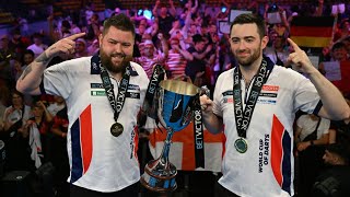 Michael Smith savages Peter Wright with brutal putdown after England win darts World Cup [upl. by Ailiec]