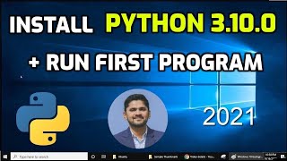 Download amp Instalation of Python on Windows  Python for Beginners [upl. by Marlo901]