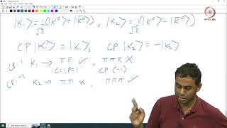 Lec 08 CP violation in weak forces [upl. by Danaher]