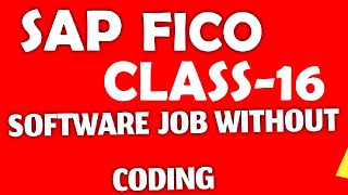 SAP FICO CLASS16 TELUGU  RAMU SIR [upl. by Quartana]