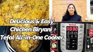 Chicken Biryani in Tefal AllinOne Pressure Cooker I Tefal Electric Cooker Biryani ChickenBiryani [upl. by Teador923]