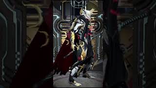 Excalibur Umbra  Fashion Frame  Warframe [upl. by Nylkoorb]