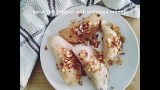 Homemade Pierogi Vegan amp Gluten free [upl. by Irmine44]