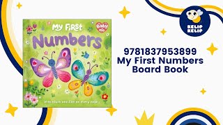 9781837953899 My First Numbers Board Book [upl. by Niassuh394]