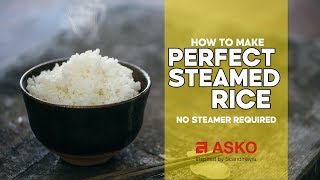 How to Cook Rice Perfectly Every Time  Stovetop Method  Easy Asian Cooking [upl. by Helbonnas445]