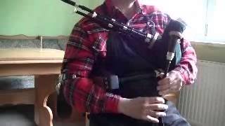 Test performance Scottish Small Pipes in A made for an Aussie piper [upl. by Llirrem856]