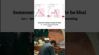 Investor who started Investing in 2024 😂 investing stockmarket investment trading shorts [upl. by Yelsa]