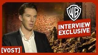 Le Hobbit  Interview Benedict Cumberbatch VOST  Peter Jackson [upl. by Brittney950]