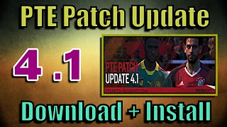 PES 2017 PTE Patch 41 Update Download  Install on PC [upl. by Anilecram]