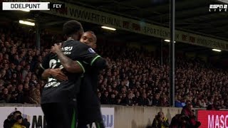 Quinten Timber Goal Go Ahead Eagles vs Feyenoord 03 All Goals and Extended Highlights [upl. by Natfa]