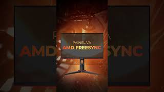 AOC GAMING 27G2SBK amp 24G2SBK 165Hz 1ms painel VA e AMD FreeSync [upl. by Initsed]