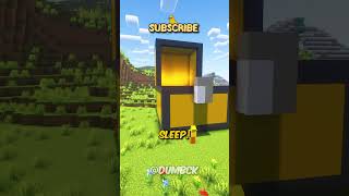 This GIANT DOOR is my HOUSE in Minecraft ⛏️ shorts [upl. by Annis]