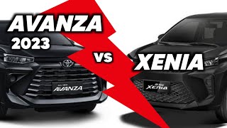 XENIA X 2023 VS AVANZA E 2023 [upl. by Ydak29]