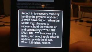 Part 1 Unrooting and Rooting a Motorola DROID  DroidMod 10 [upl. by Olegna213]