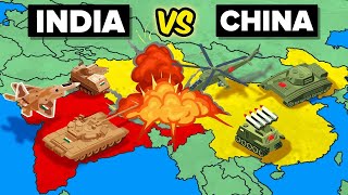 INDIA vs CHINA  2024 MilitaryArmy Comparison Compilation [upl. by Avek]