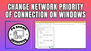 How to Change Network Priority of Connection on Windows 10 [upl. by Aseeral]