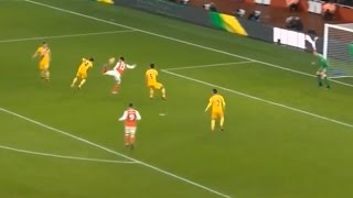 Olivier Giroud Scorpion Kick Goal  Arsenal VS Crystal Palace [upl. by Anyer663]