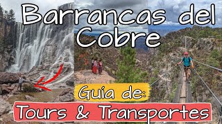 Barrancas del Cobre Chihuahua 😍Guía de Transporte y Tours en Creel Divisadero y Bahuichivo 🚗 ¿Chepe [upl. by Joanne]