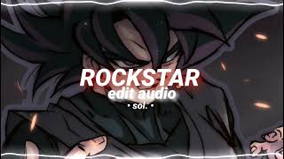 rockstar  post malone remix edit audio [upl. by Clemente839]