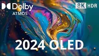 Oled Demo 2024 Dolby THX DLP Intros DOLBY ATMOS SOUND DESIGN 8K HDR 60FPS Dolby Vision [upl. by Mellitz]