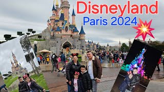 Disneyland Paris complete tourAttractionsThings To do [upl. by Him918]