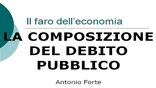 Lezione la composizione del debito pubblico italiano [upl. by Varrian933]