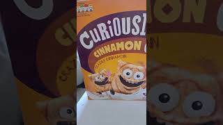 CURIOUSLY CINNAMON CEREAL breakfast cereal cinnamon nestle shorts [upl. by Niemad314]