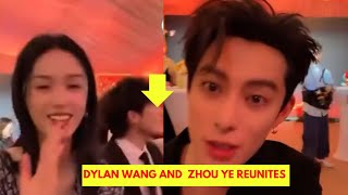 Dylan wang spotted spending time with Zhou ye at Weibo summit 2024 not Shen yue [upl. by Lane176]