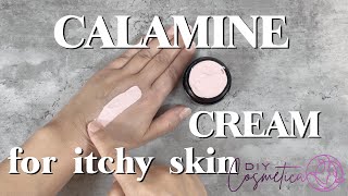 DIY  How To Make CALAMINE CREAM FOR ITCHY SKIN [upl. by Schreck750]