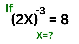 Solving A Nice Math Problem 2x38 X [upl. by Enyaw832]