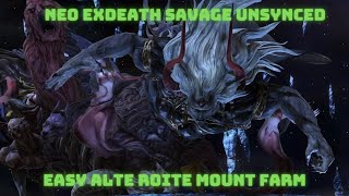 Deltascape V40 Savage Unsync Black Mage POV [upl. by Enavi]