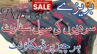 Bareeze Winter Sale 2024 upto 50 Off [upl. by Atniuqal400]