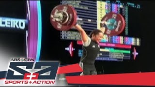 The Score Hidilyn Diazs podium finish at the 2017 IWF World Championships [upl. by Alul]